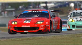 David Brabham on his way to GTS pole position at Road Atlanta