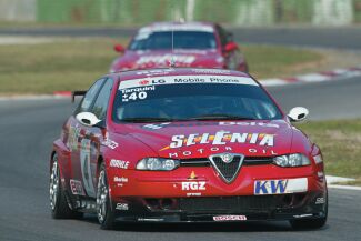 Gabriele Tarquini on his way to the 2003 European Touring Car Championship driver's title