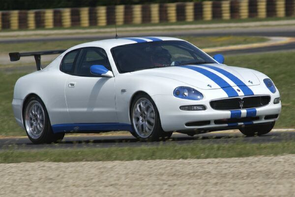 Luciano Burti shakesdown the new Maserati Cambiocorsa Trofeo at Fiorano