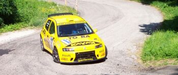 Giandomenico Basso in the Trico Motor Sport Fiat Punto Super1600 leads the Italian Rally Championship going to the Rallye Costa Smeralda. Photo courtesy of Photocris