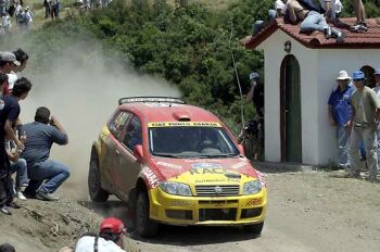 Acropolis Rally action