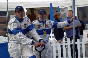 Fiat Punto Junior Team action from the 2004 Tour of Flanders