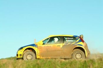 Fiat Punto Abarth Rally on the Rally Tutta Terra Toscana