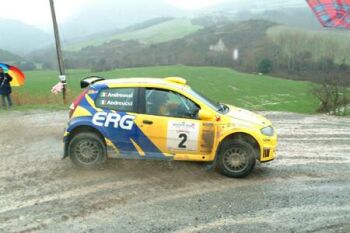 Fiat Punto Abarth Rally on the Rally Tutta Terra Toscana