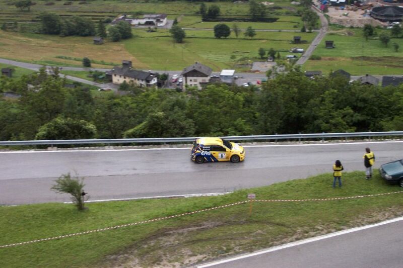 Action from the 24th running of the Rally San Martino di Castrozza e Primiero, the seventh round of the Italian series