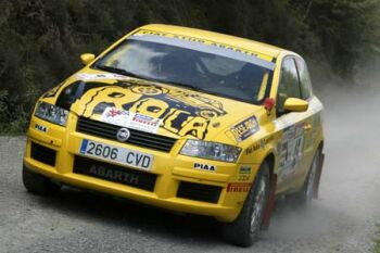 Fiat Stilo Cup action from the International Rally of Wales