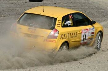 Fiat Stilo Cup action from the International Rally of Wales