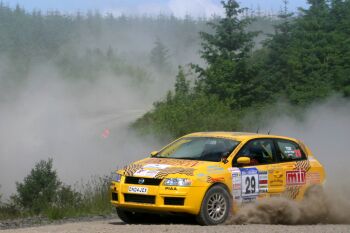 Fiat Stilo Cup action from Scotland