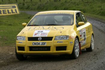 Fiat Stilo Cup UK action from the Jim Clark Memorial Rally