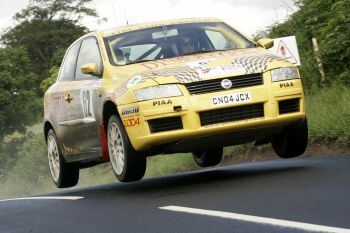 Fiat Stilo Cup UK action from the Jim Clark Memorial Rally